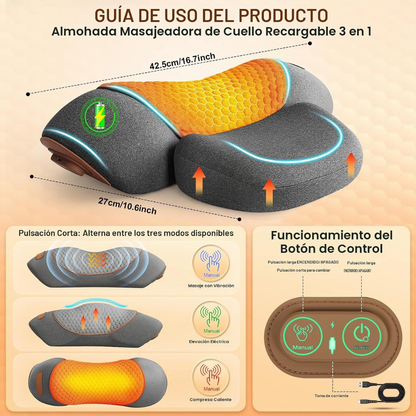 Masajeador Térmico para Cervicales
